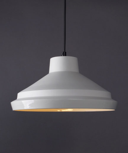 Pendant Light Notos Large, white porcelain