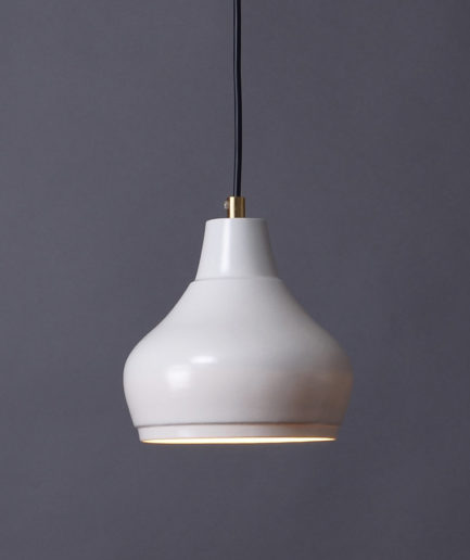 Hanglamp Aeolus Small van wit porselein