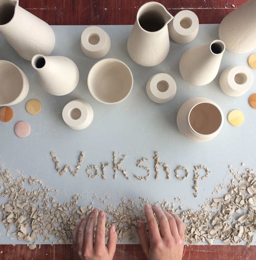 volg een keramiekworkshop bij Fenna Oosterhoff